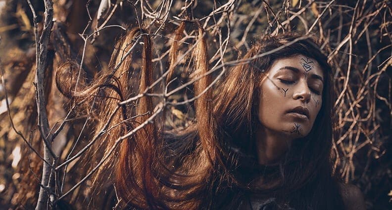 Woman developing her clairsentient ability