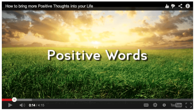 How To Bring More Positive Thoughts Into Your Life