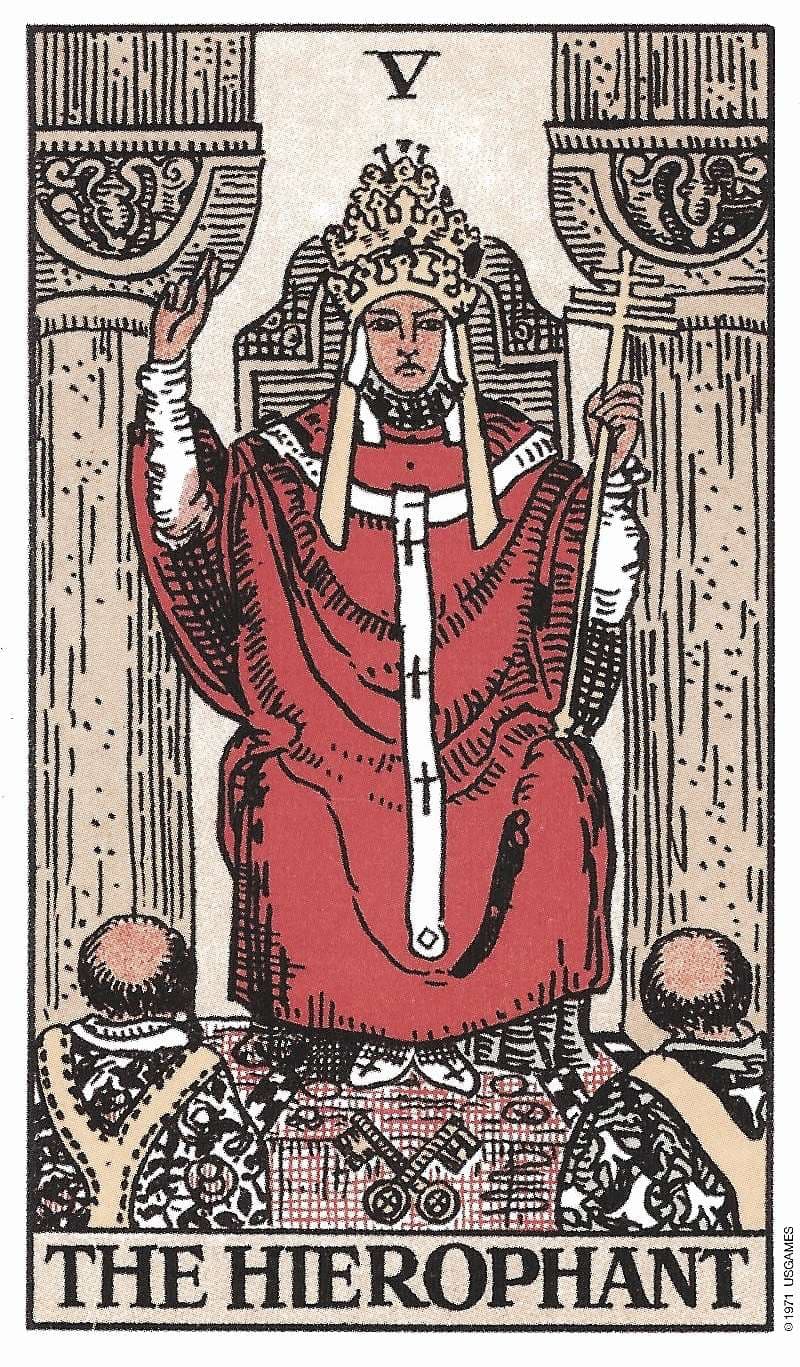 Your Tarot Birth Card & Meaning – Life Path 5: The Hierophant