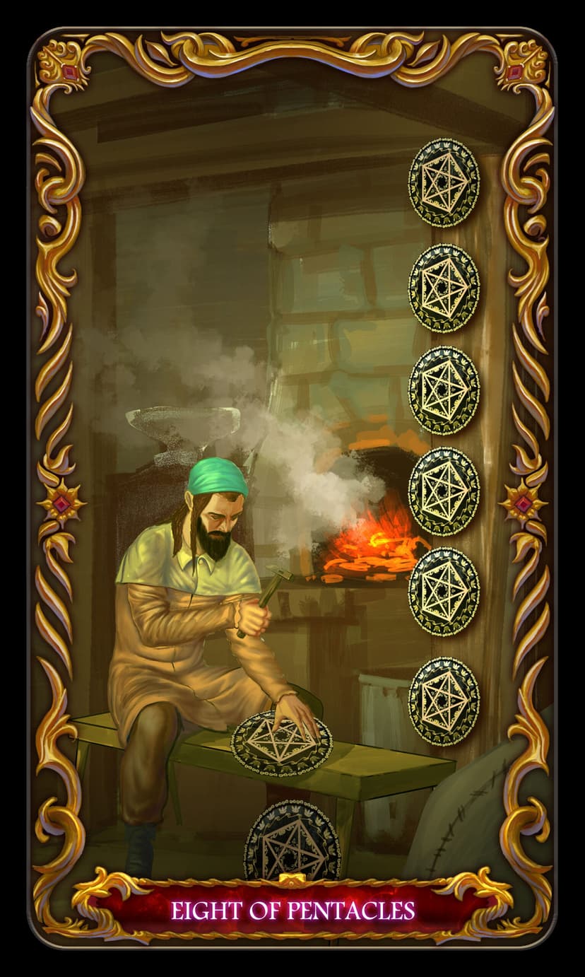 Eight of Pentacles: Your In-Depth Guide to Diligence and Mastery of Craft