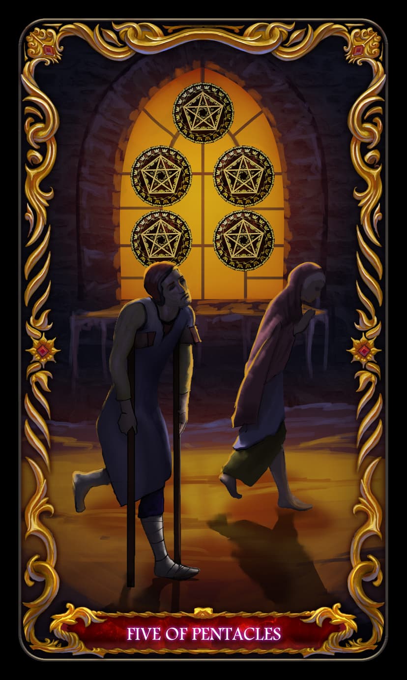 Five of Pentacles: Your In-Depth Guide to Hardship and Seeking Aid