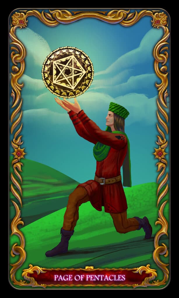 Page of Pentacles Tarot Card