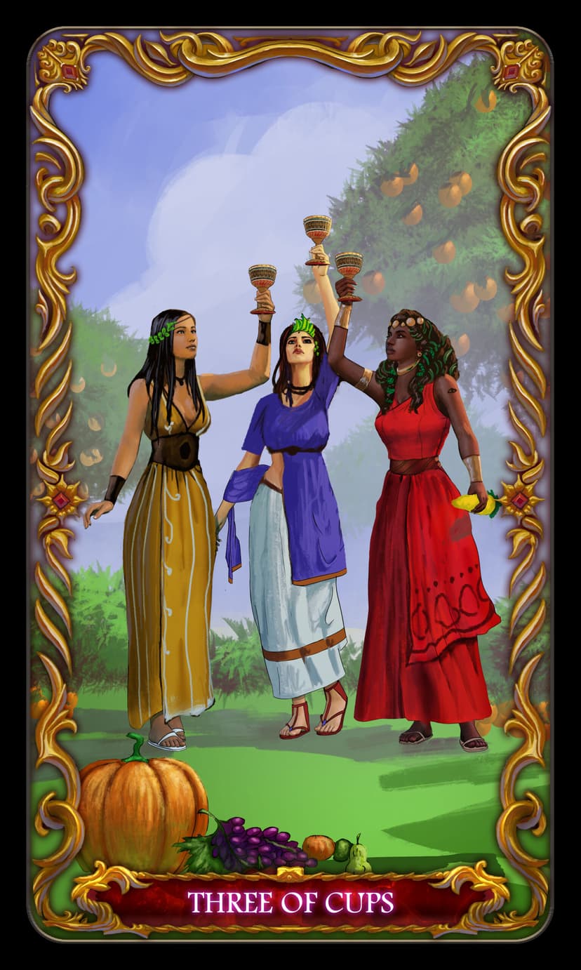 Three of Cups: Your In-Depth Guide to Joyful Celebration and Friendship