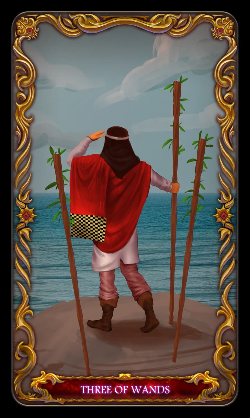 Three of Wands: Your In-Depth Guide to Anticipation and Initial Success