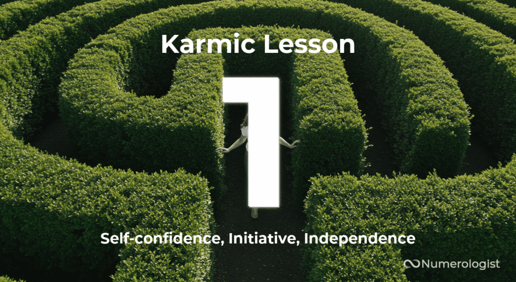 Karmic Lesson 1