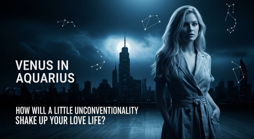 VENUS IN AQUARIUS: HOW WILL A LITTLE UNCONVENTIONALITY SHAKE UP YOUR LOVE LIFE?!