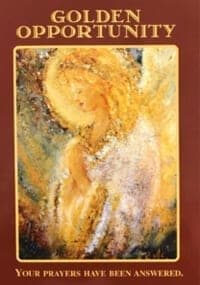 angel message golden opportunity angel message golden opportunity