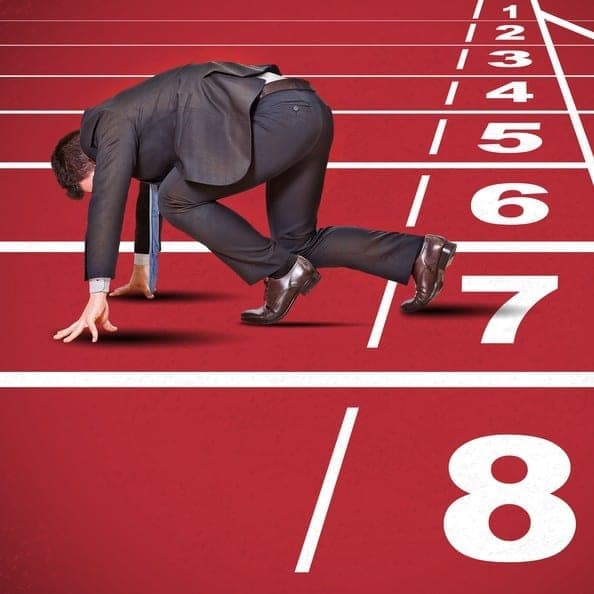 business man on track The Personality Challenge