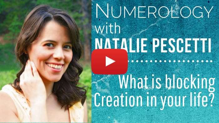 natalie pescetti creatino video Numerology With Nat’s Numbers – The Biggest Block In Creating Your Reality (It’s In Your Name!)