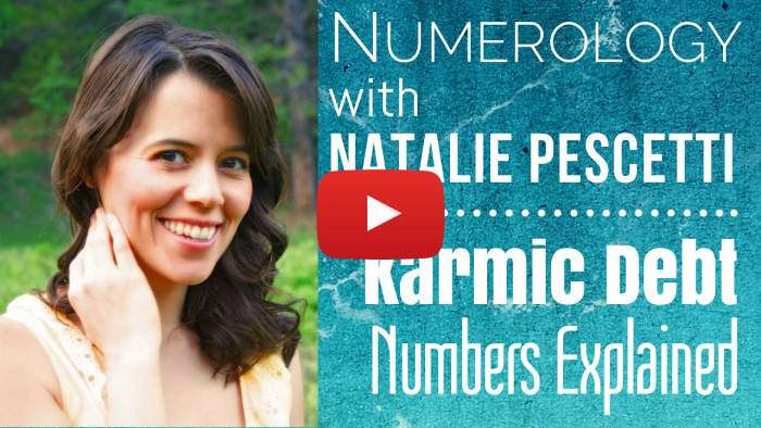natalie pescetti yt The SECRET POWER Behind Karmic Debt Numbers (Find Out If You Have One Of These!)