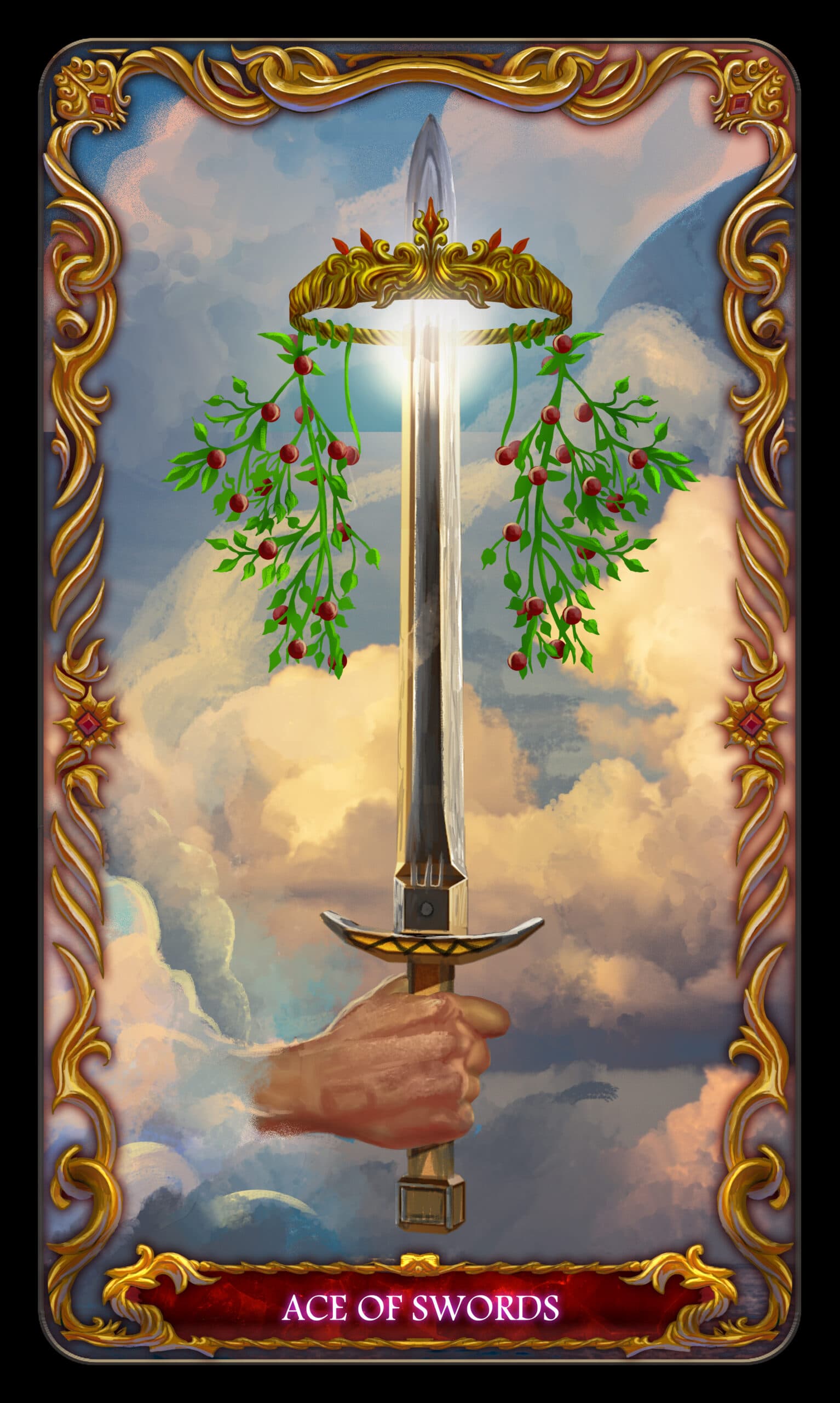 Ace of Swords Tarot Card Ace of Swords Tarot Card