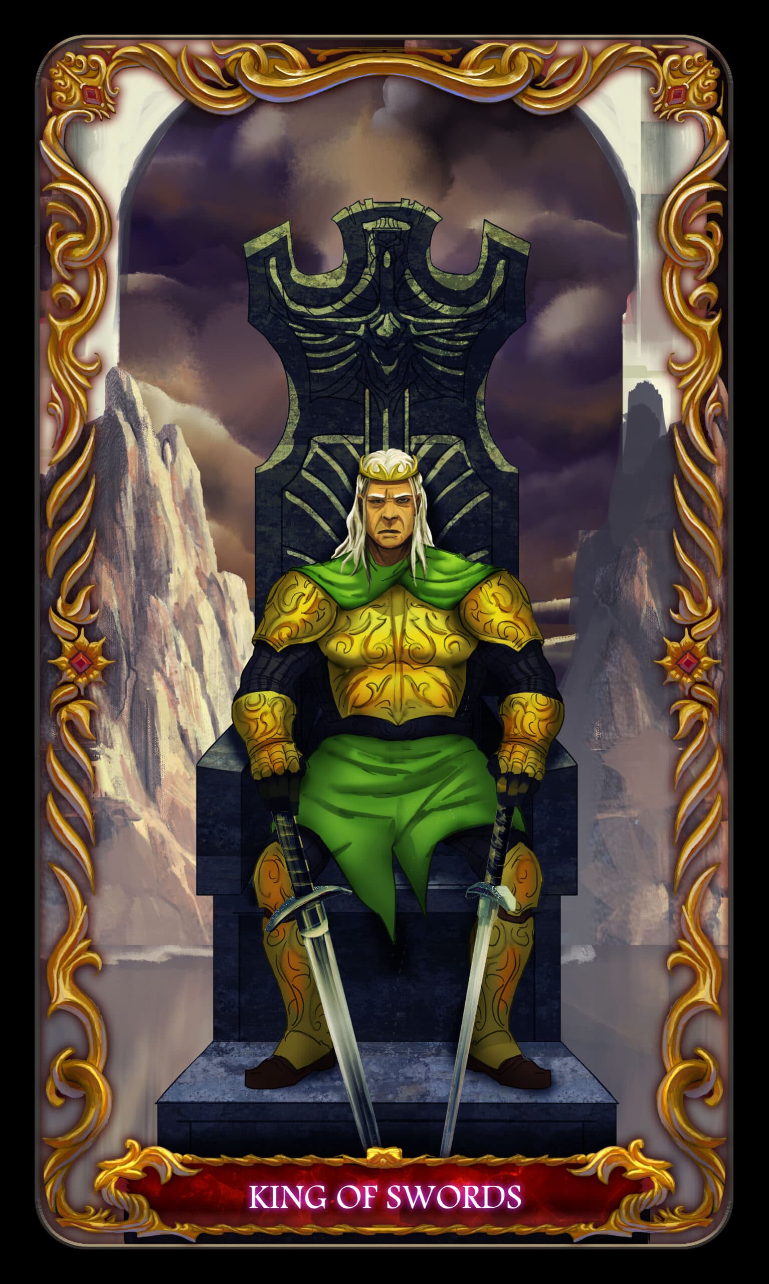 King of Swords King of Swords Tarot Card