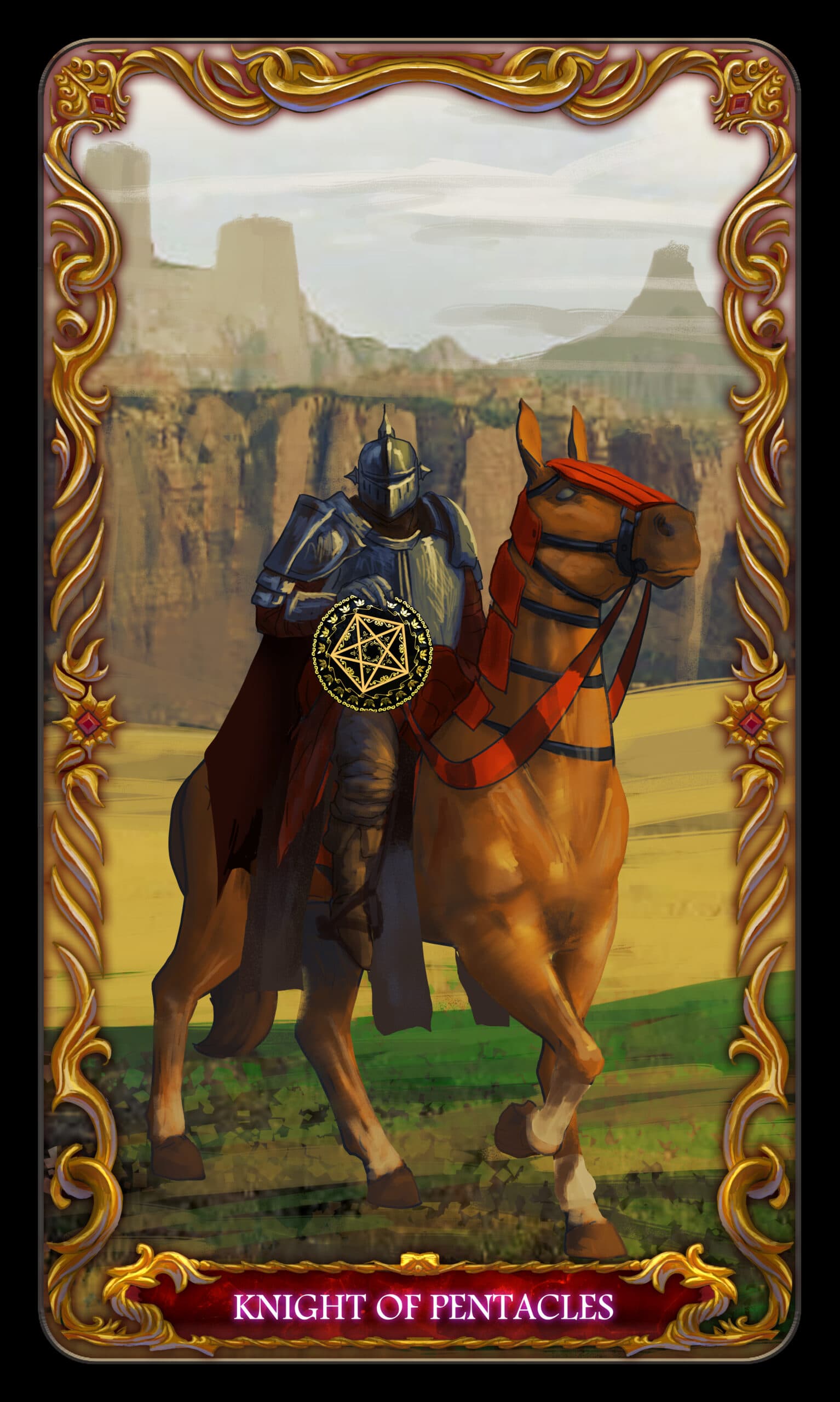 Knight of Pentacles Knight of Pentacles Tarot Card