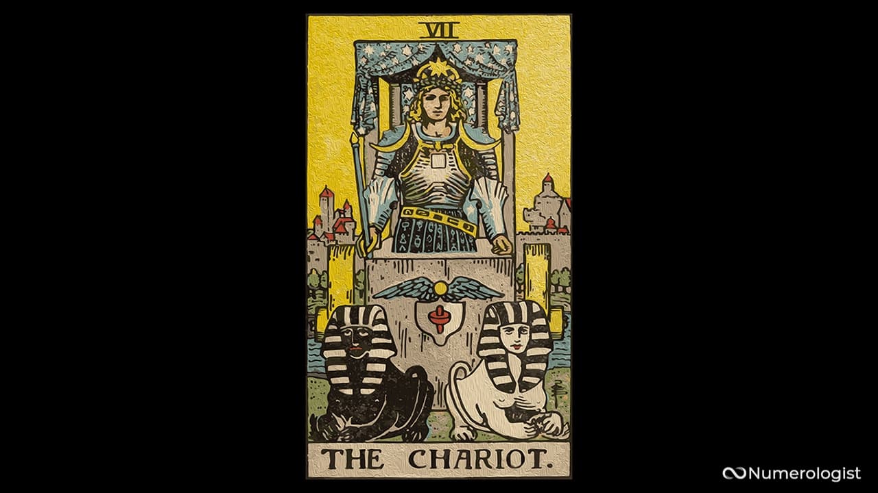 the chariot tarot card the chariot tarot card