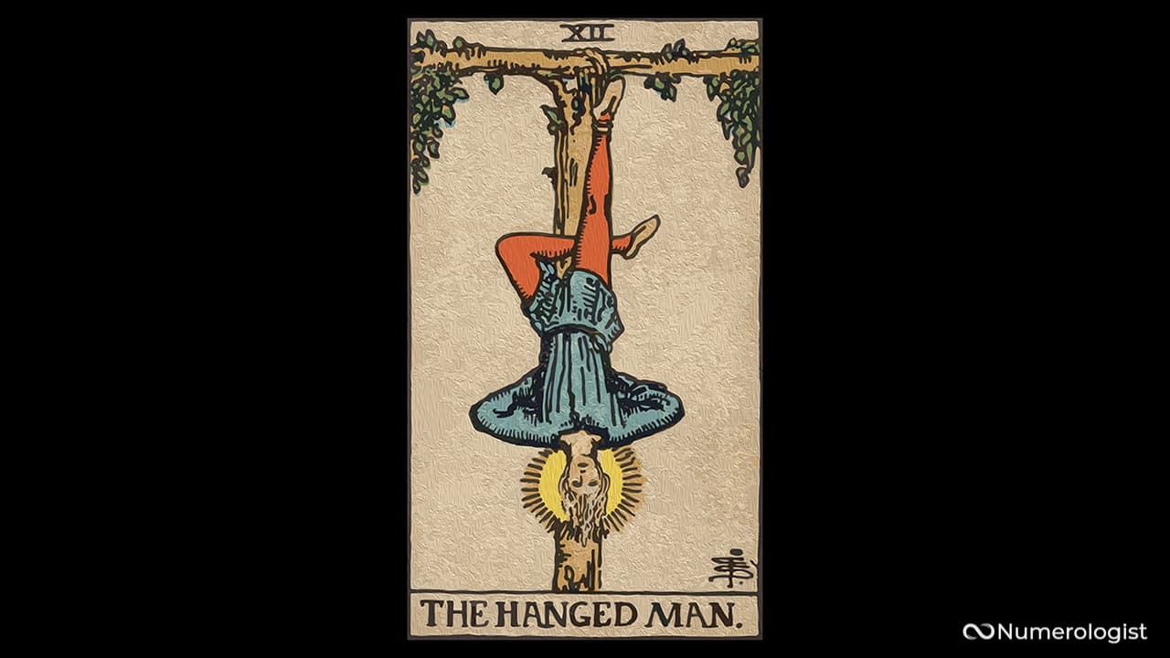 Hanged Man tarot card Hanged Man tarot card