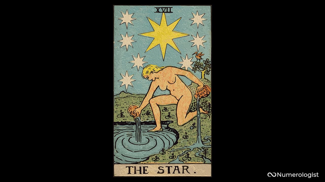 Star Tarot Card Star Tarot Card