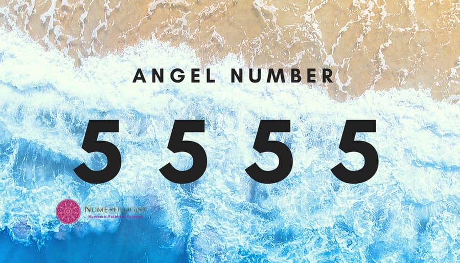 Angel-Number-5555 Angel Number 5555 on a paradise beach