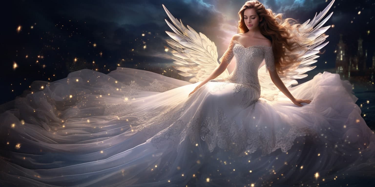 angel_a912-0576 Angel Number 9911 - Angel with long hair.