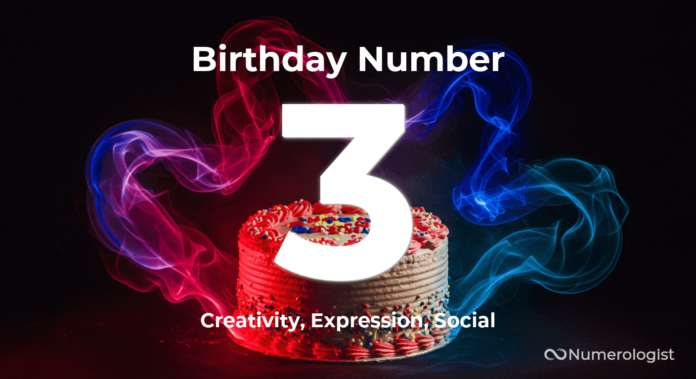 Birthday Number 3 Birthday Number 3