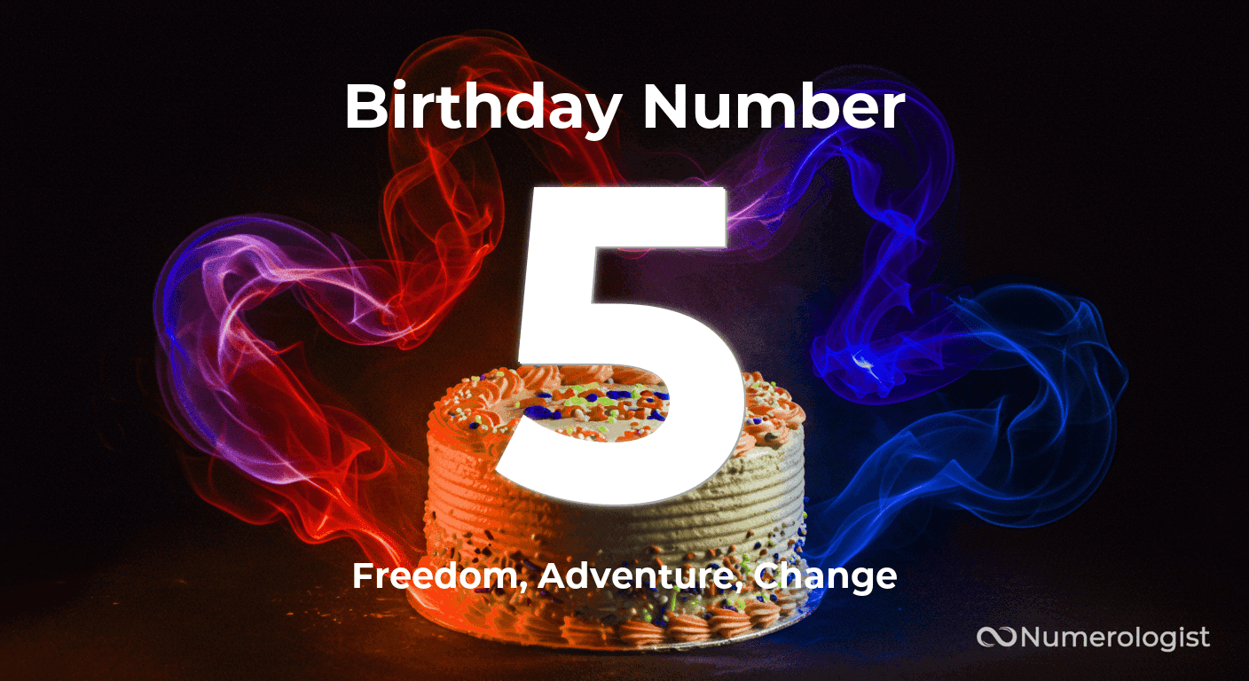 Birthday Number 5 Birthday Number 5
