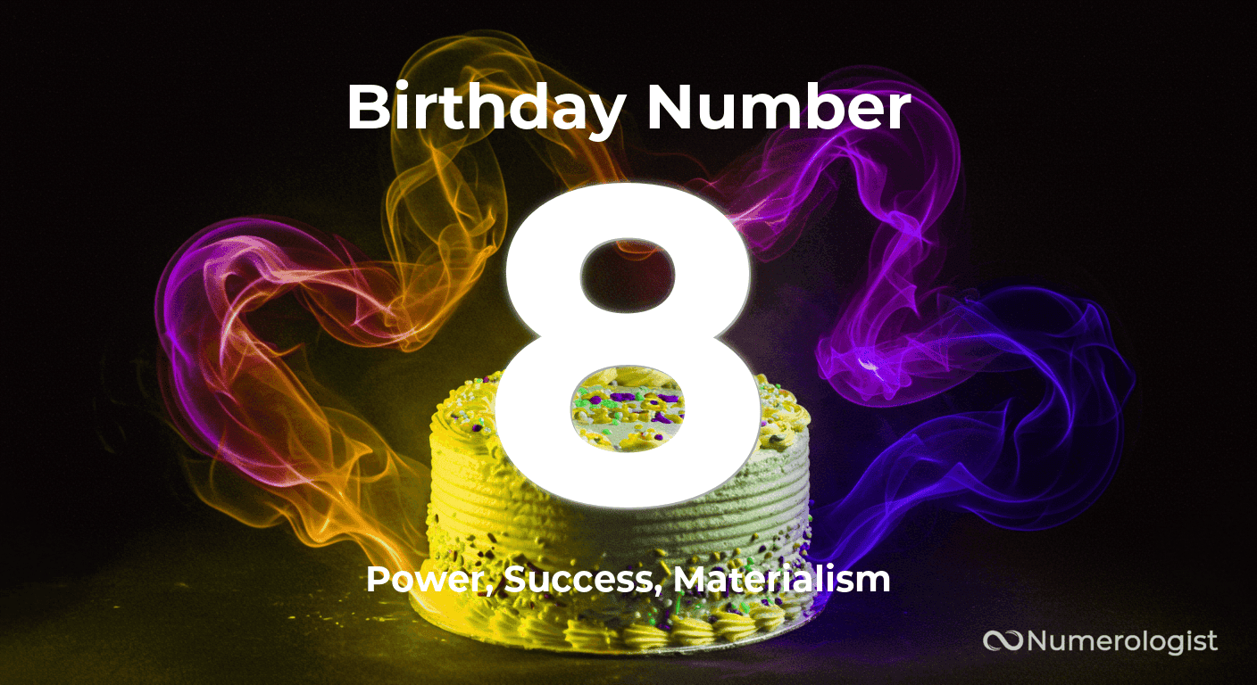 Birthday Number 8 Birthday Number 8