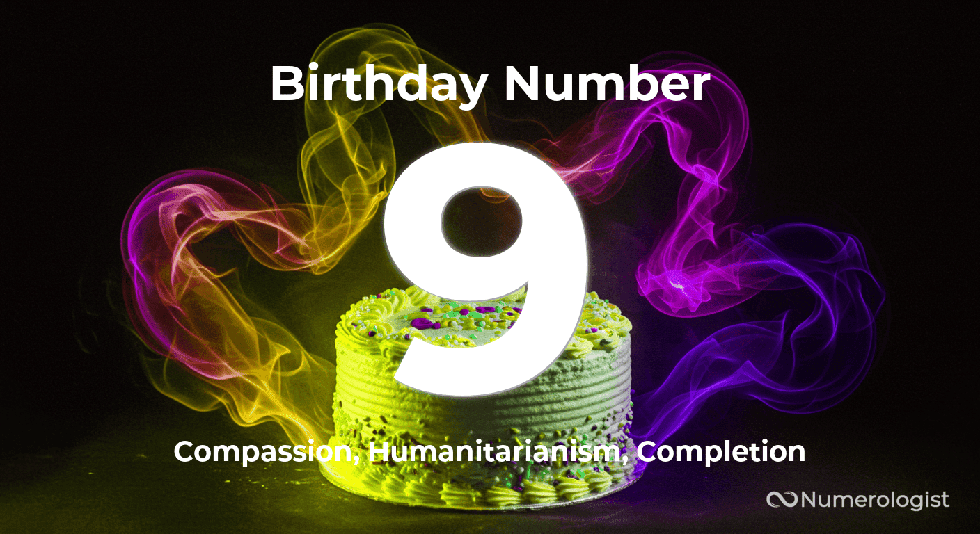 Birthday Number 9 Birthday Number 9