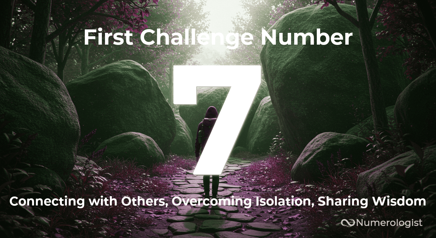 First Challenge Number 7 First Challenge Number 7