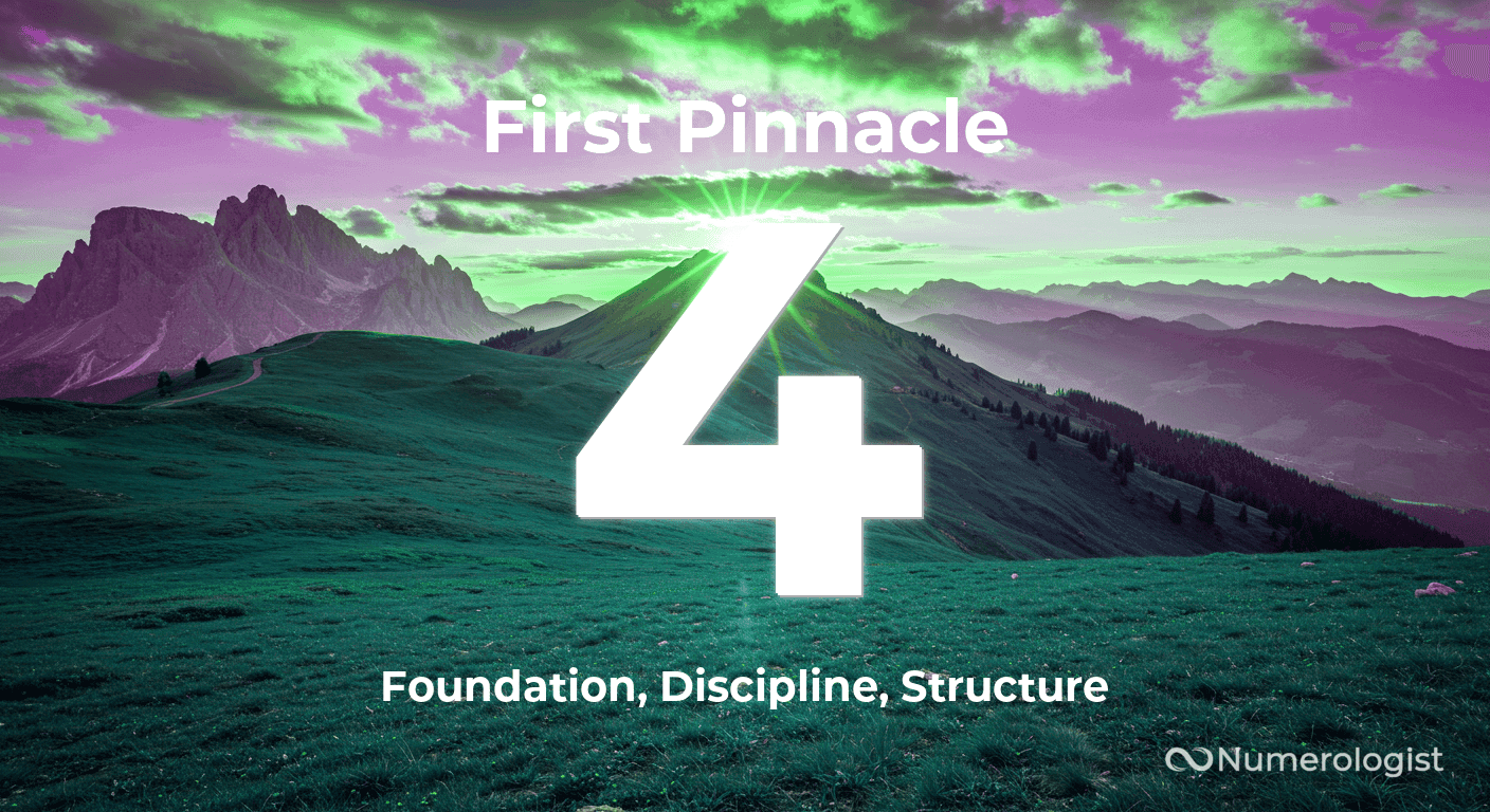First Pinnacle Number 4 First Pinnacle Number 4