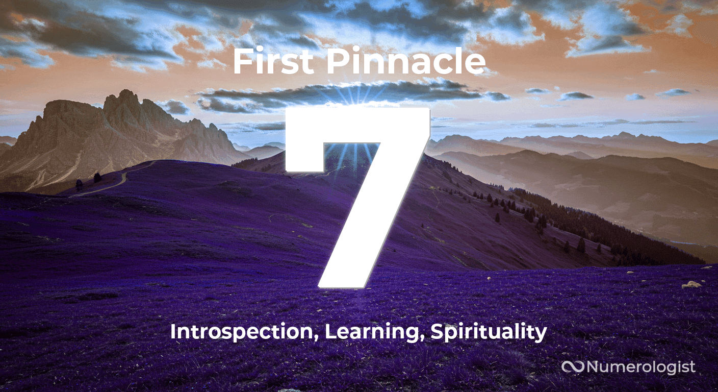 First Pinnacle Number 7 First Pinnacle Number 7