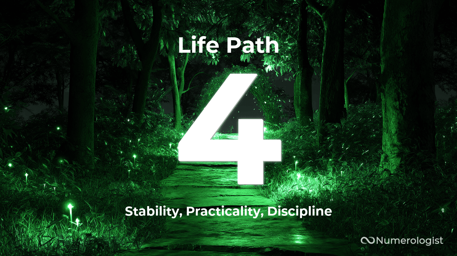 Life Path Number 4 Life Path Number 4