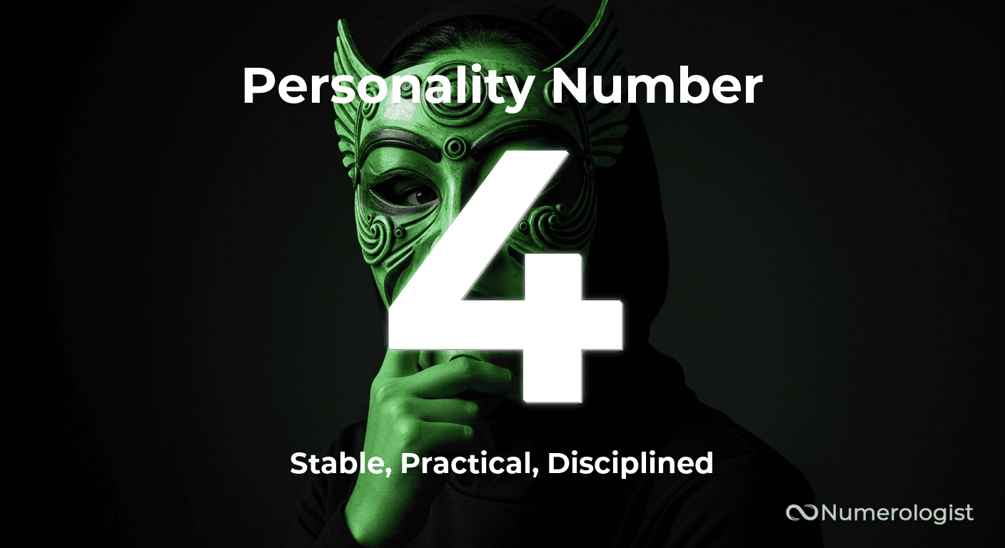 Personality Number 4 Personality Number 4