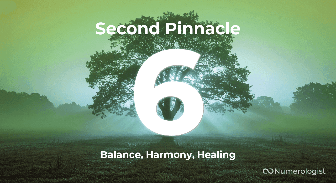 Second Pinnacle Number 6 Second Pinnacle Number 6