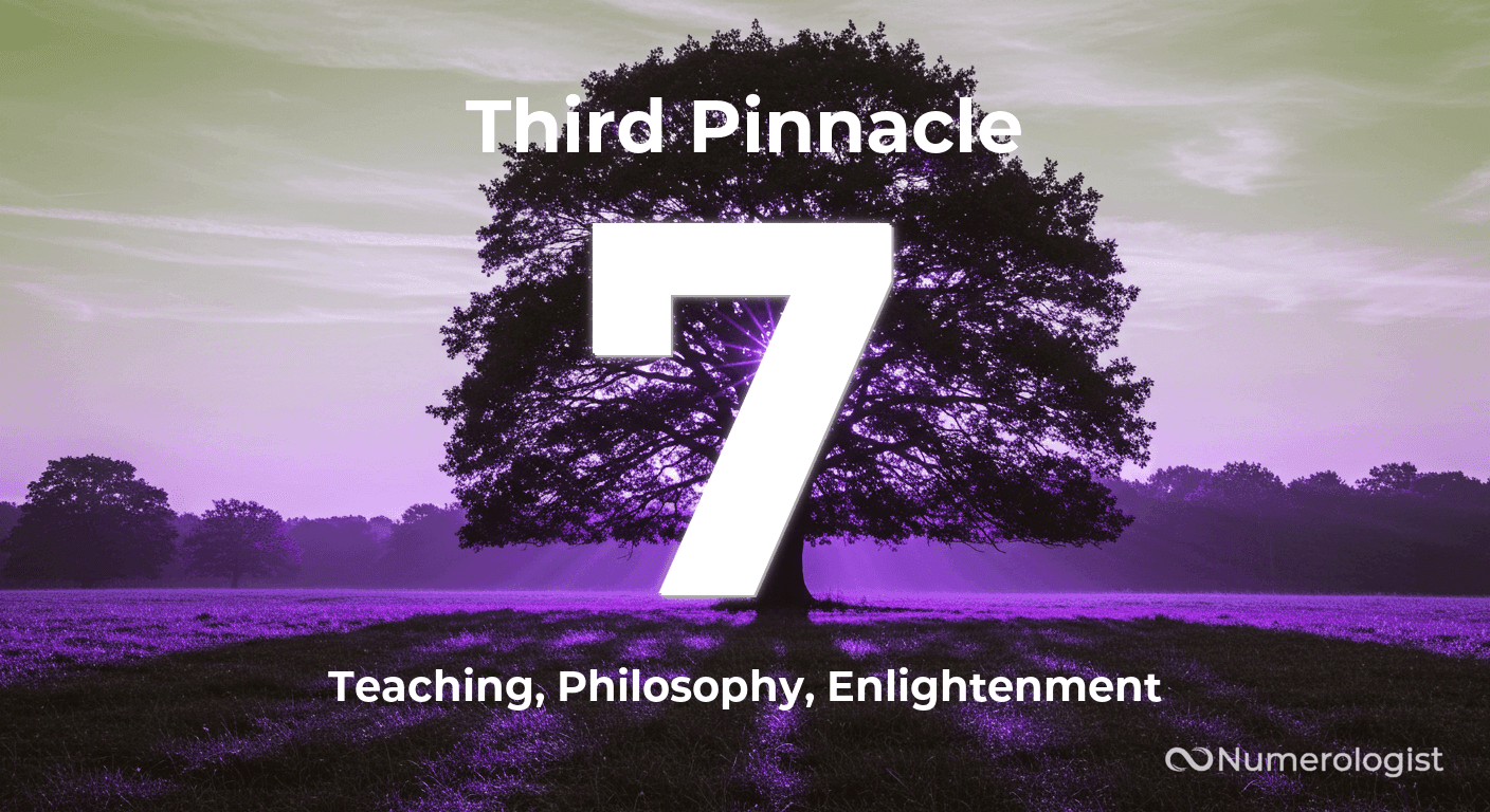Third Pinnacle Number 7 Third Pinnacle Number 7
