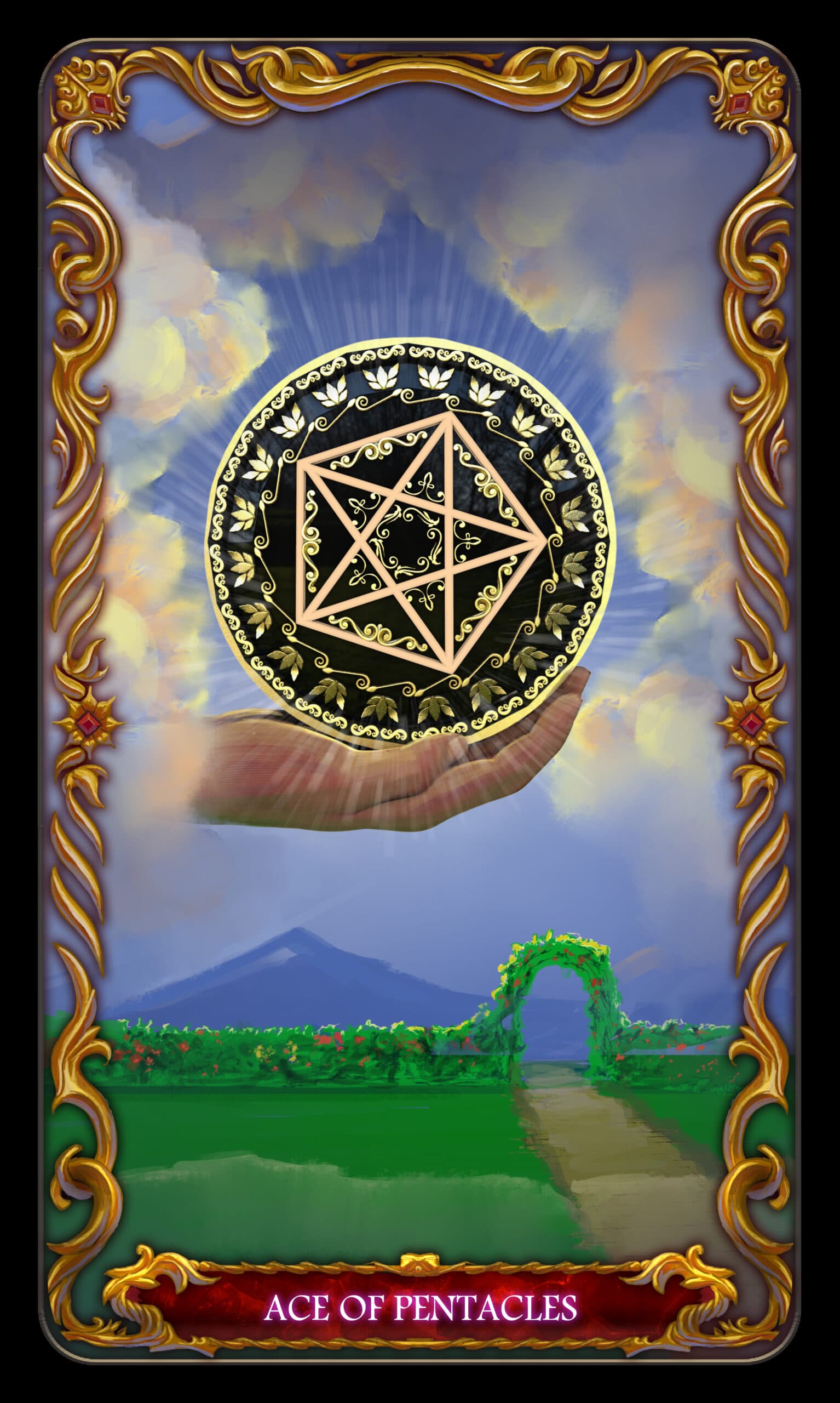 Ace of Pentacles The Tarot Suit of Pentacles – The Material World, Work, and Home