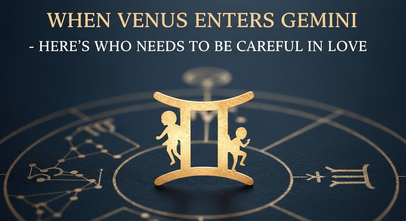 VENUS ENTERS GEMINI VENUS ENTERS GEMINI