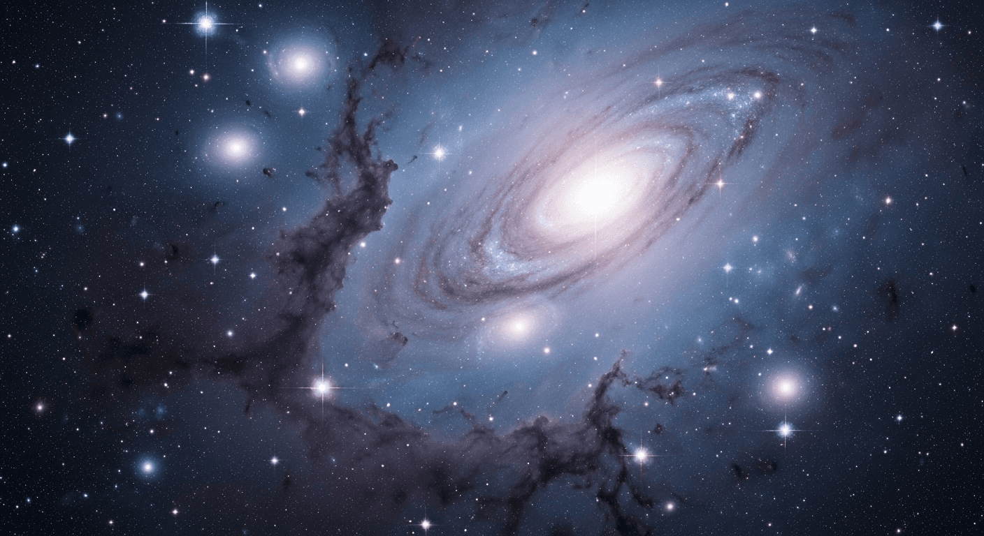 Swirling galaxies and nebulae in deep space. Swirling galaxies and nebulae in deep space.