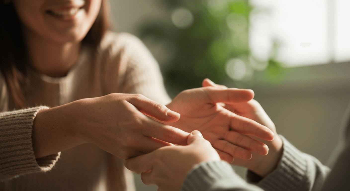 Gentle hands offering help, warm inspiring kindness. Gentle hands offering help, warm inspiring kindness.