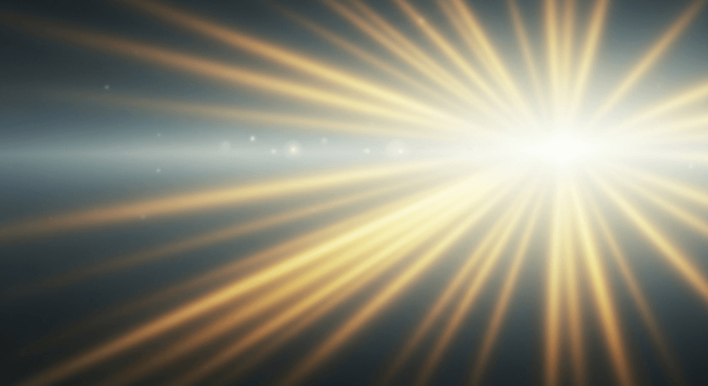 Golden light rays streaming through misty beams. Golden light rays streaming through misty beams.
