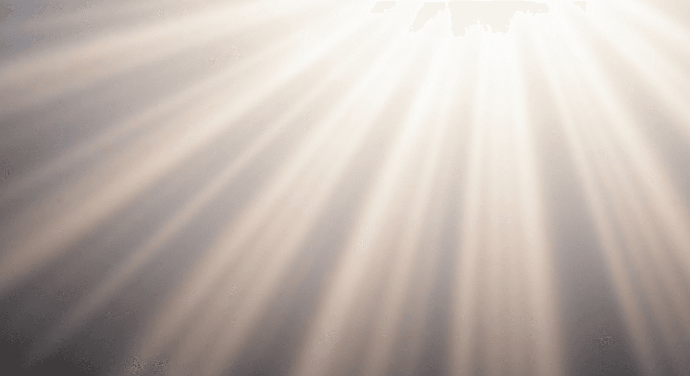 Light rays streaming through mist creating luminous beams. Light rays streaming through mist creating luminous beams.